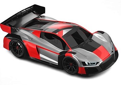 Bolha Audi R8 para GT 1:8