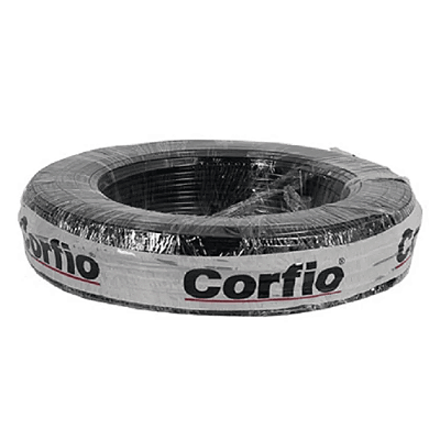CABO FLEX 10,00MM PRETO CORFIO