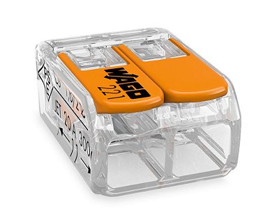 CONECTOR EMENDA ATÉ 4MM - WAGO