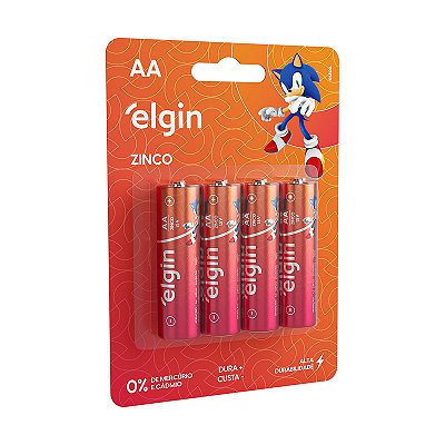 PILHA ZINCO  COMUM AA C/4