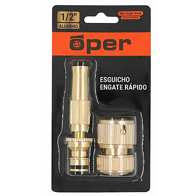 ESGUICHO RETO P/ ENGATE RAPIDO ALUM - OPER