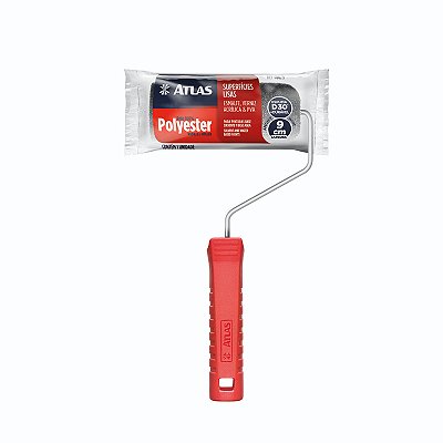 ROLO ESPUMA POLIESTER 09CM C/SUPORTE REF 406/9 - ATLAS