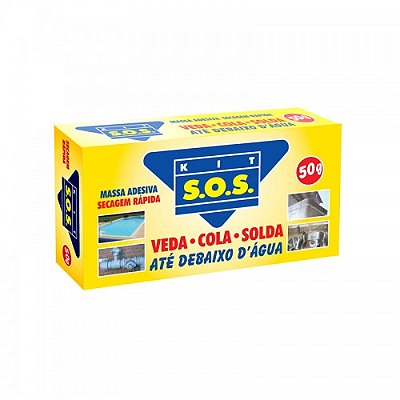 COLA MASSA CZ 50G  SOS EPOXI