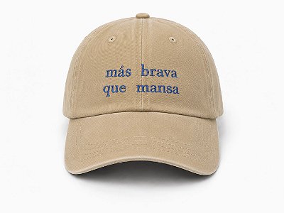 Boné Más Brava que Mansa