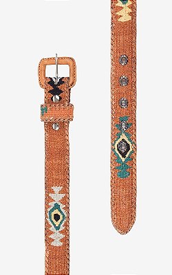 Cinto Mayan Handmade - Marrom