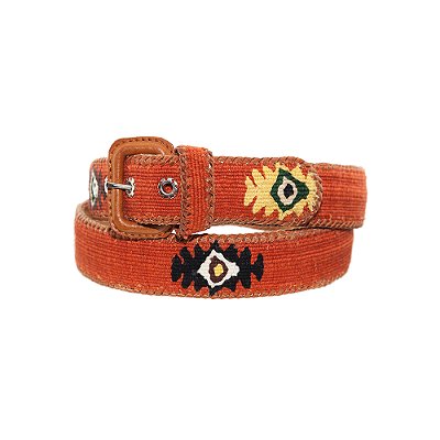 Cinto Mayan Handmade - Terracota