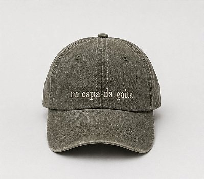 Boné Na Capa da Gaita
