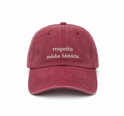 Boné Respeita Minha História - Collab A.mar + Beira-Rio