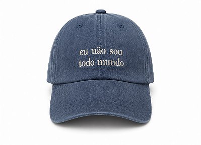 Boné Infantil Eu não sou todo mundo