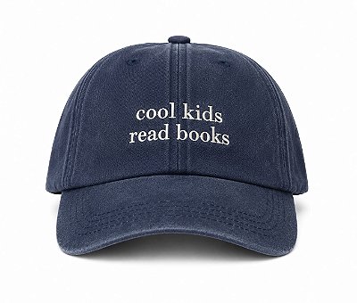 Boné Infantil Cool kids read books
