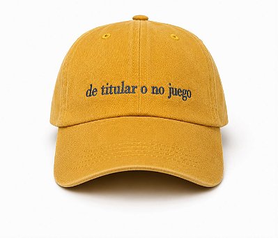 Boné De Titular O No Juego