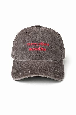 Boné Canto, Vibro, Acredito - Collab A.mar + Beira-Rio