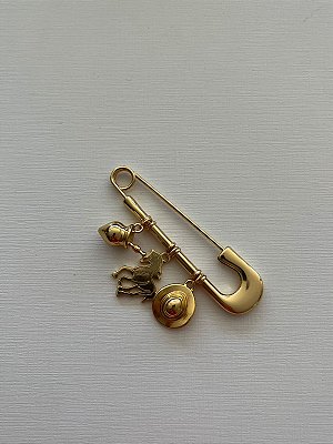 Broche Criollo - Dourado