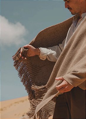 Poncho Tierra - Fendi