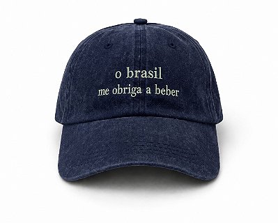 Boné O Brasil Me Obriga a Beber