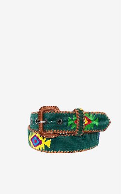 Cinto Mayan Handmade - Verde Inglês