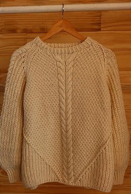 SUÉTER MARIU- 100% SEDA MERINO