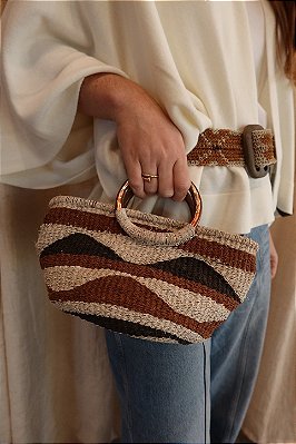 Bolsa Artesanal Chaguar - Marrom