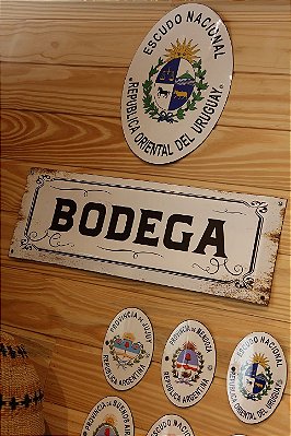 Placa Interior - Bodega | Arandu