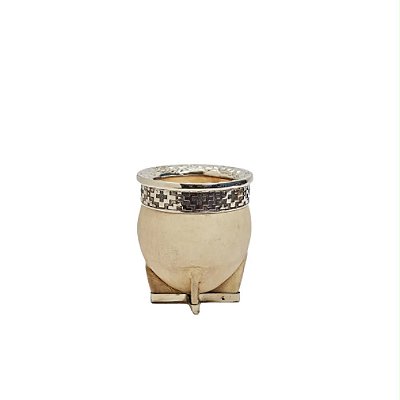 Mate Imperial com Base Cinzelada à Mão - Marrom | Arandu