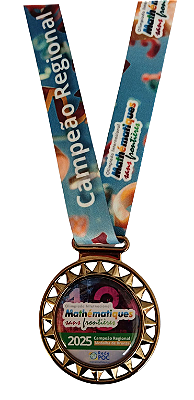 Medalha 2025 de Bronze - Premiação Regional