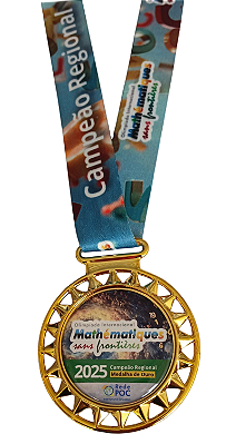 Medalha 2025 de Ouro - Premiação Regional