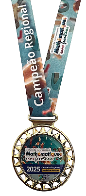 Medalha 2025 de Ouro - Premiação Regional