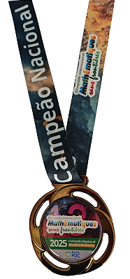Medalha 2025 de Bronze - Premiação Nacional