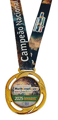 Medalha 2025 de Ouro - Premiação Nacional