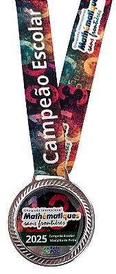 Medalha 2025 Escolar Prata