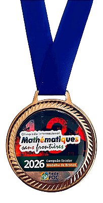 Medalha 2026 Escolar Bronze