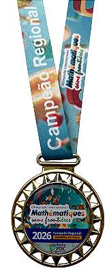 Medalha 2026 de Ouro - Premiação Regional
