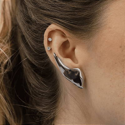 EAR CUFF ASTRA - PRATA