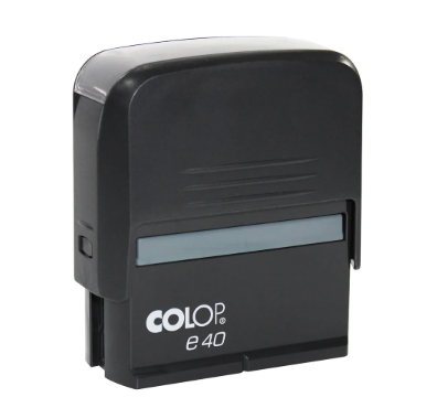 Colop P40 ECONOMY preto 23 x 59