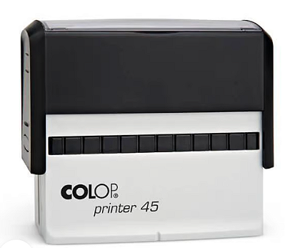 Colop P45 preto 25 x 82