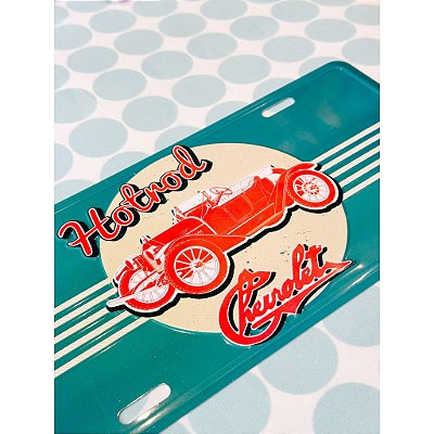 Plaquinha Hotrod Chevrolet