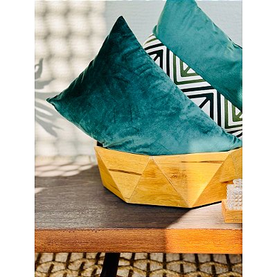 Almofada Aveiro Esmeralda