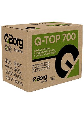 Q TOP 7000 ARGAMASSA POLIMERICA C/ FIBRAS