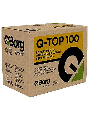 Q TOP 100 ARGAMASSA POLIMERICA 18 KILOS