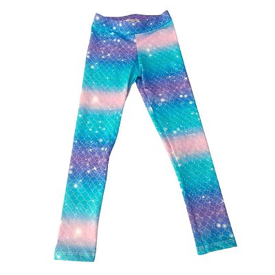 Legging Suplex Sereia Azul