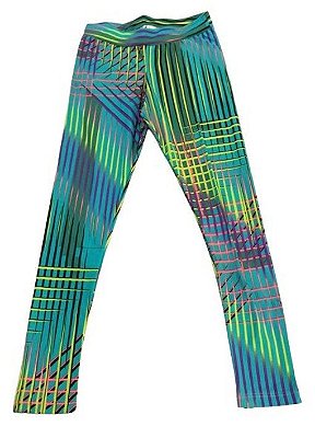 Legging Suplex Geometrica Verde