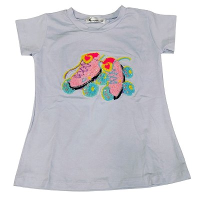 Camiseta Branca Patins