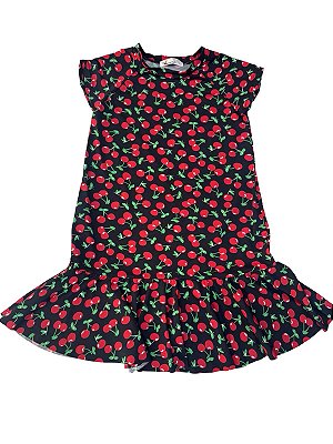 Vestido Geladinho Cerejinhas
