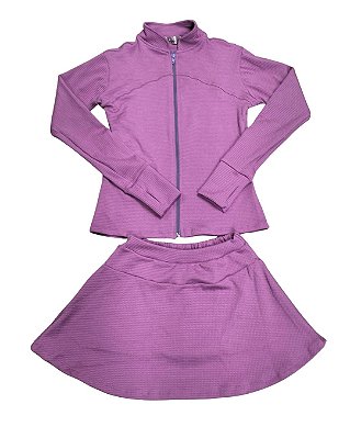 Conjunto Beach Tenis Lavanda