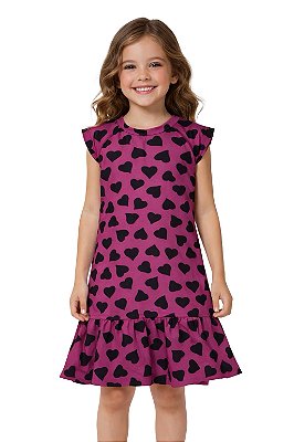 Vestido Geladinho Pink Love