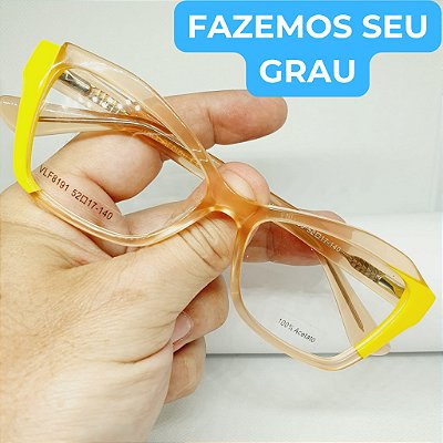 Óculos de GRAU feminino Estilosa para grau armação modelo CV1070