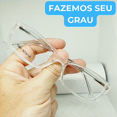 Armação para óculos de grau feminino Transparente armação modelo CV1044