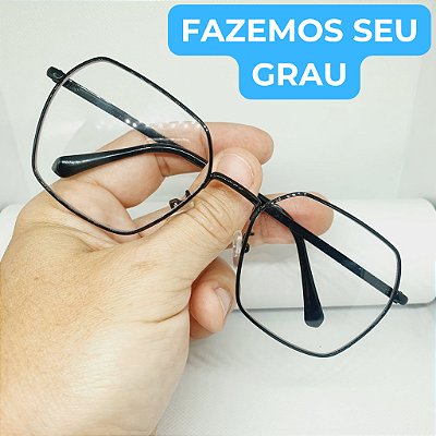 Óculos armação de GRAU Unissex de metal armação óculos modelo CV303.