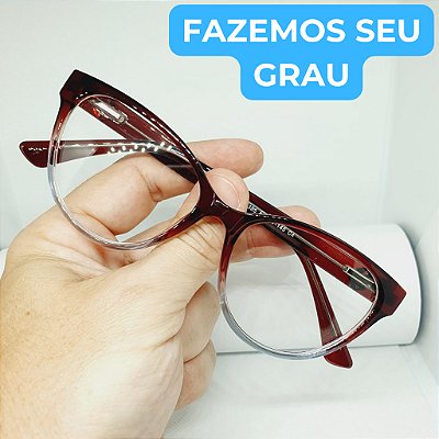 Armação para Óculos de GRAU feminino Estilosa armação modelo CV167
