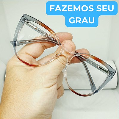Armação para Óculos de GRAU feminino Estilosa blogueira armação modelo CV1105